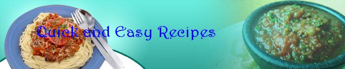 Quick Easy Recipes